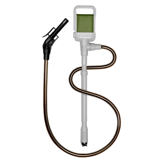 TRCDA | 2nd Gen Easy Handle Auto-Stop Battery Powered Fuel Transfer Pump