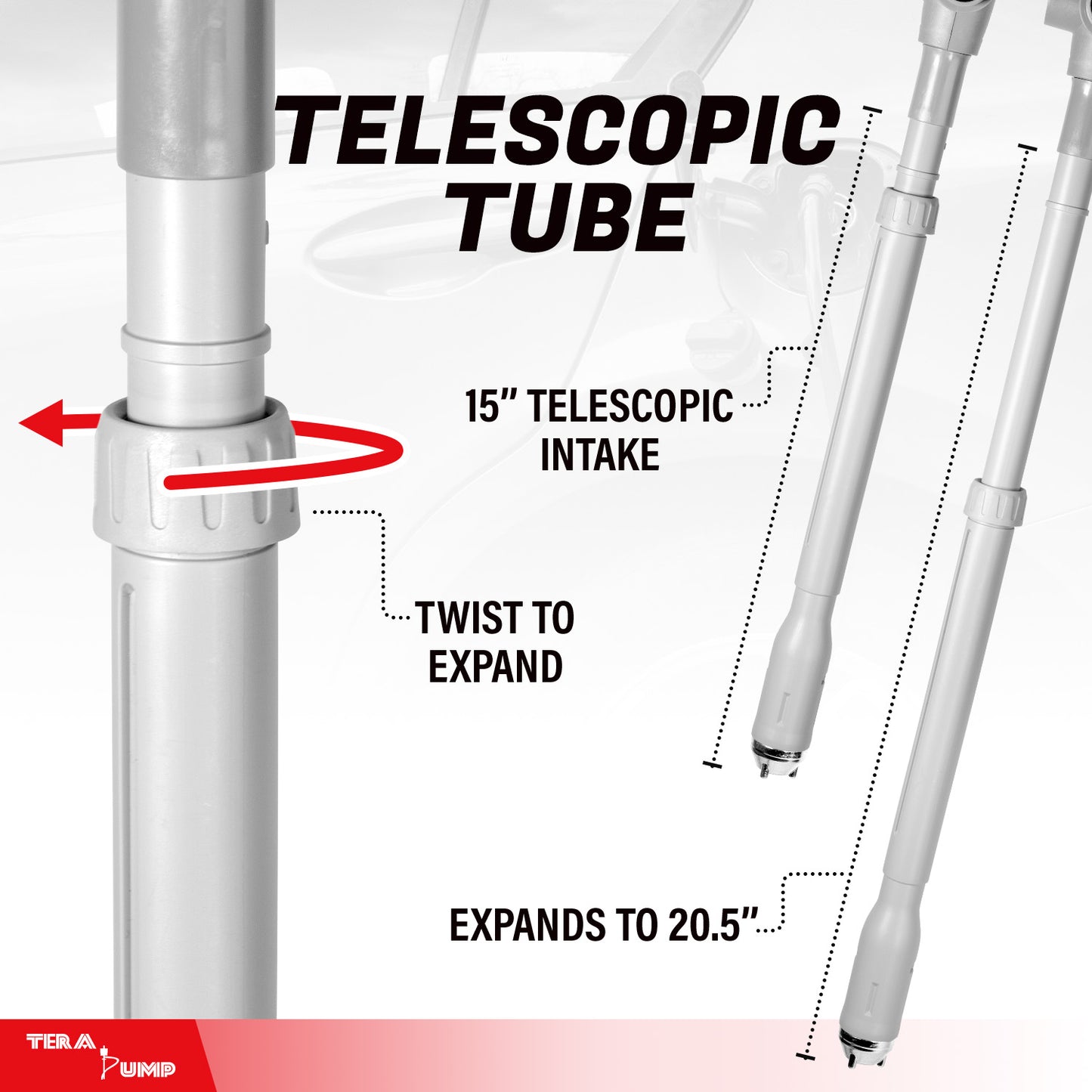 TRCDA-XL | Battery Powered Telescopic Fuel Transfer Pump