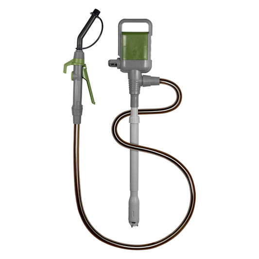 TRCDM | 2nd Gen Easy Handle Flow Control Battery Powered Fuel Transfer Pump
