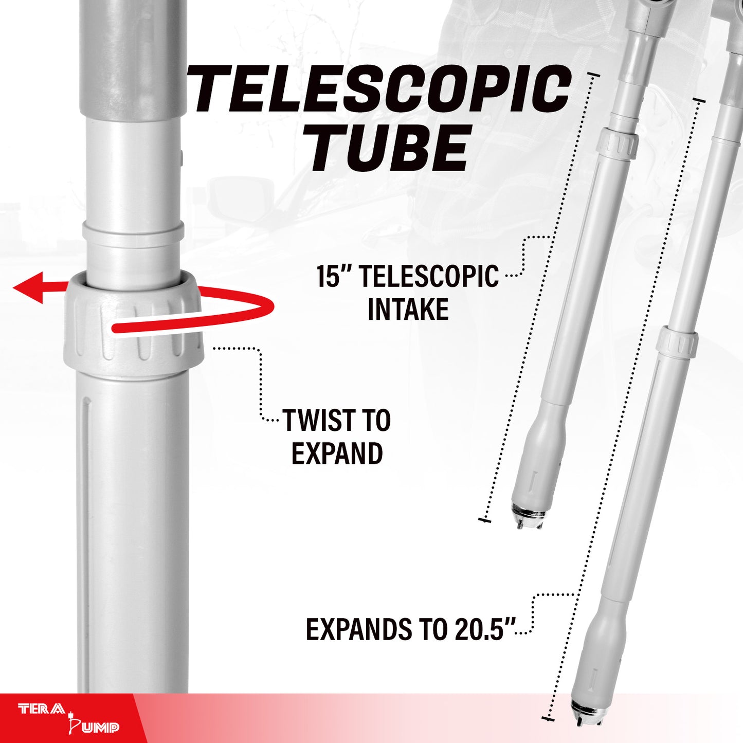 TRCDM | 2nd Gen Easy Handle Flow Control Battery Powered Fuel Transfer Pump