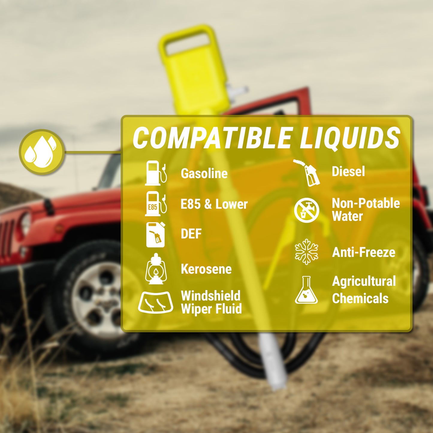 TRCDM | Easy Handle Flow Control Battery Powered Transfer Pump