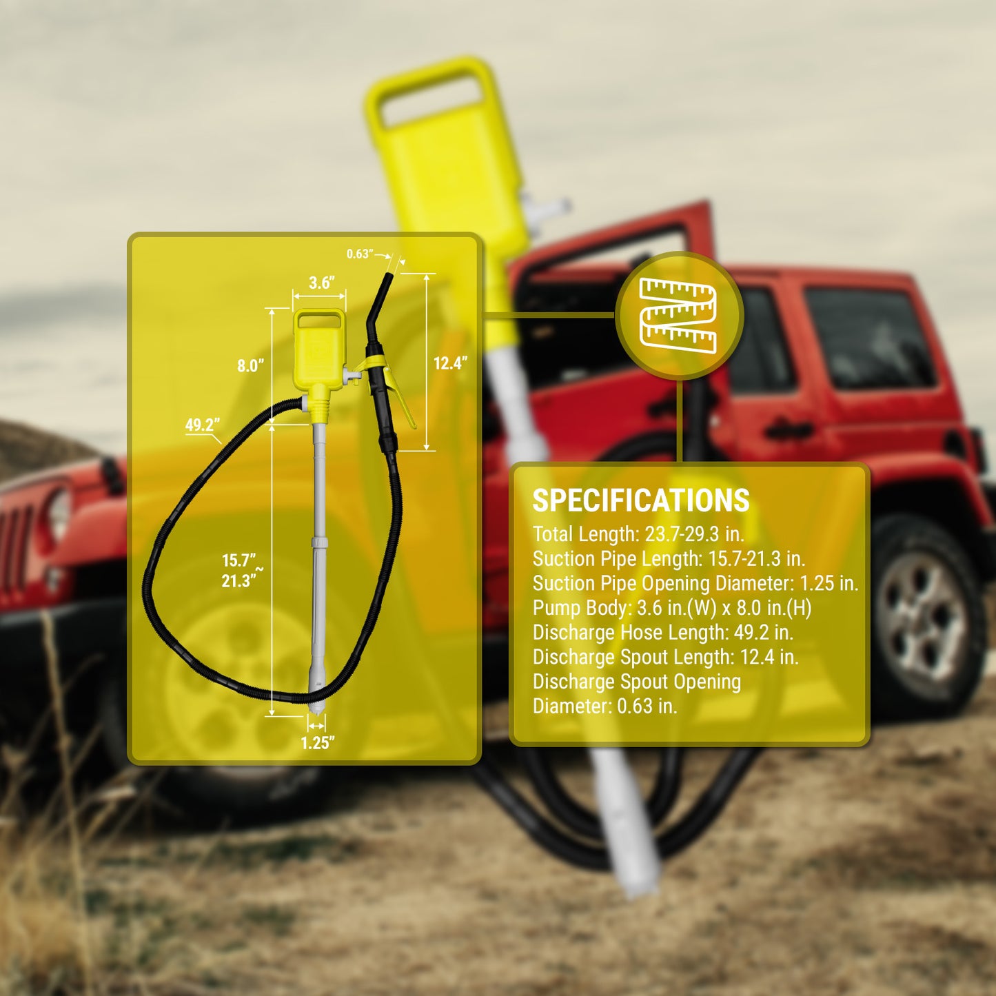 TRCDM | Easy Handle Flow Control Battery Powered Transfer Pump