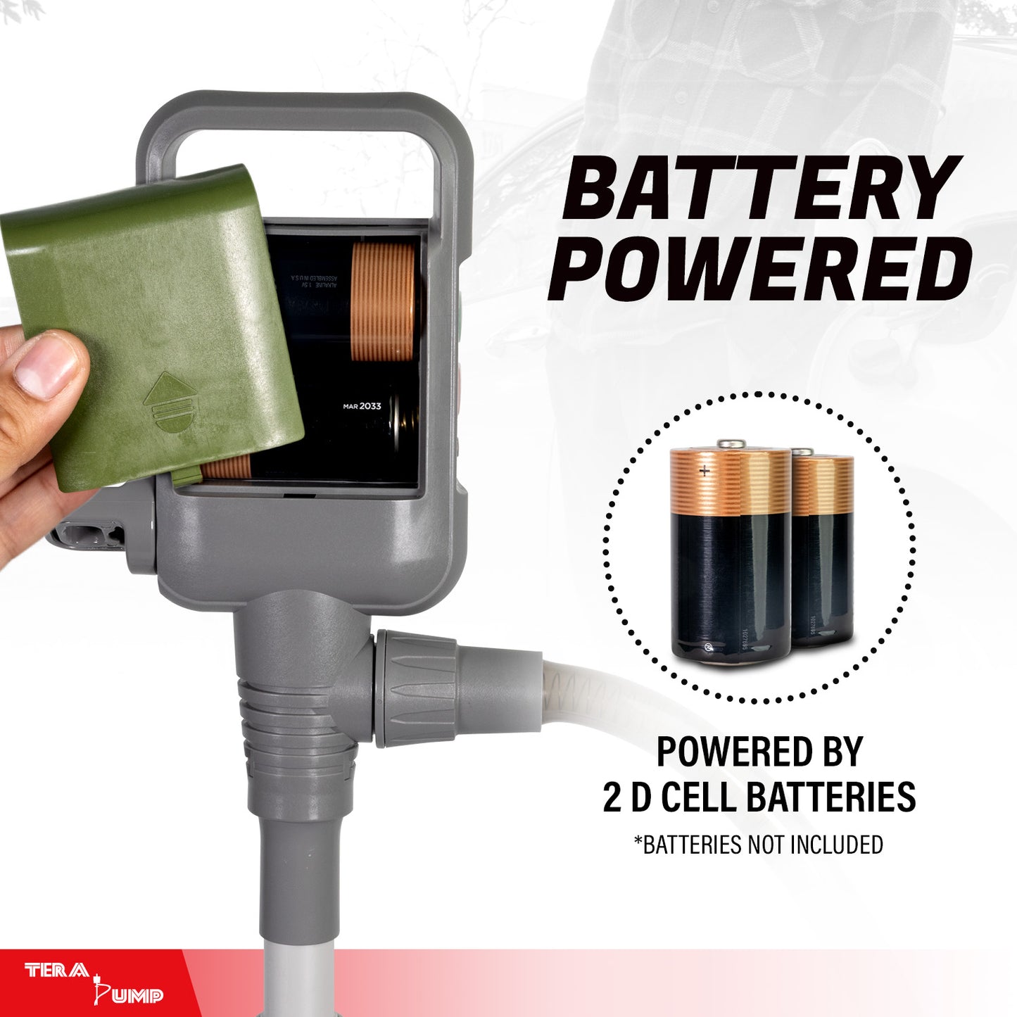 TRCDM-XL | Battery Powered Telescopic Fuel Transfer Pump