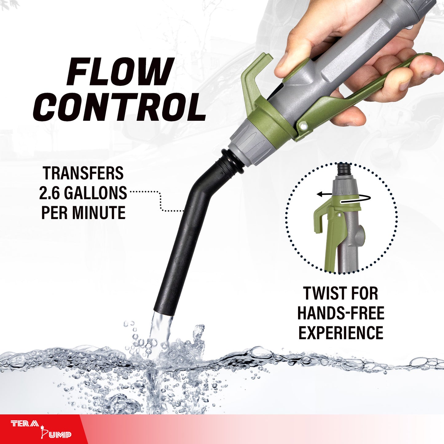 TRCDM-XL | Battery Powered Telescopic Fuel Transfer Pump