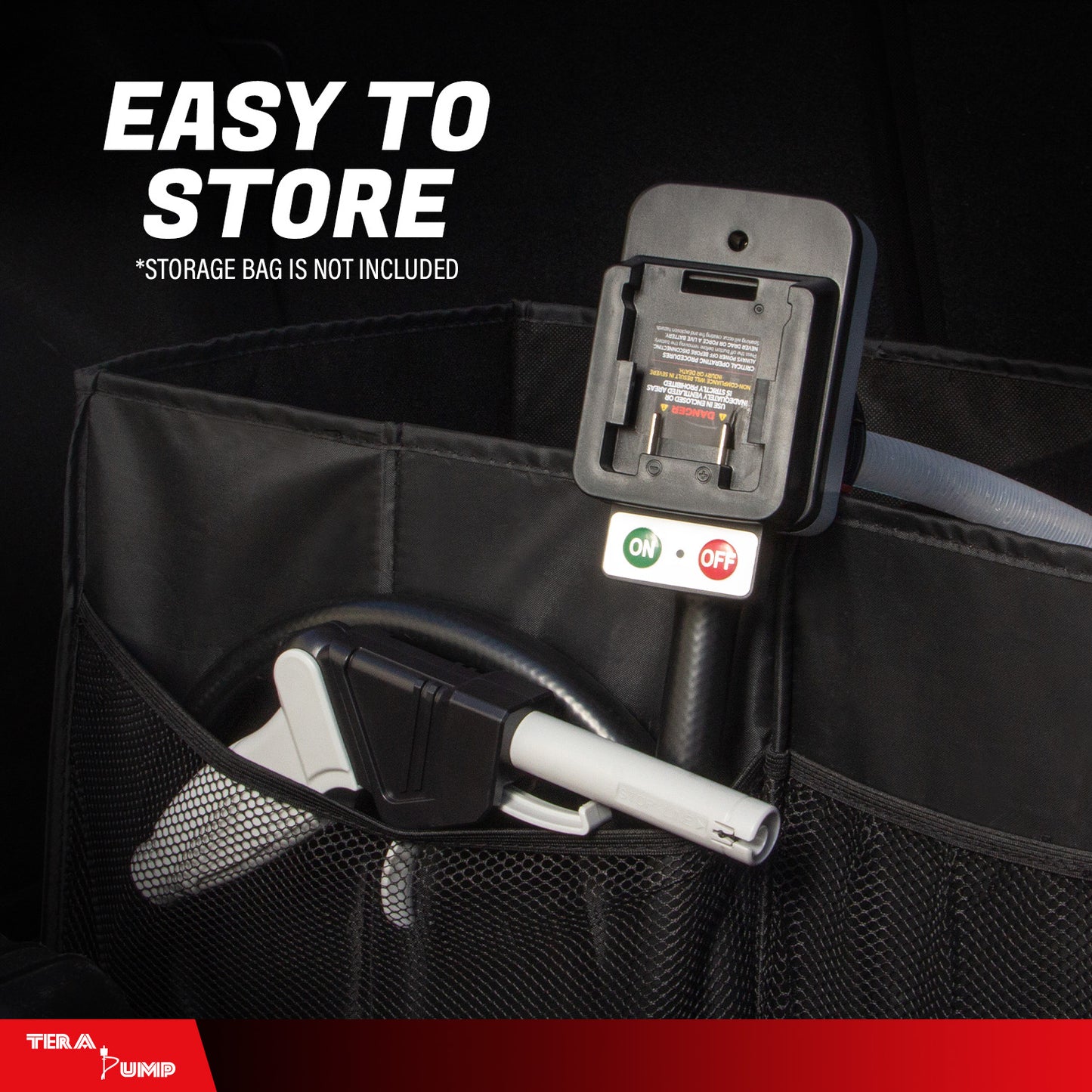 TRLB02AUTO | 18V/20V Tool Battery Powered Auto Stop Fuel Transfer Pump