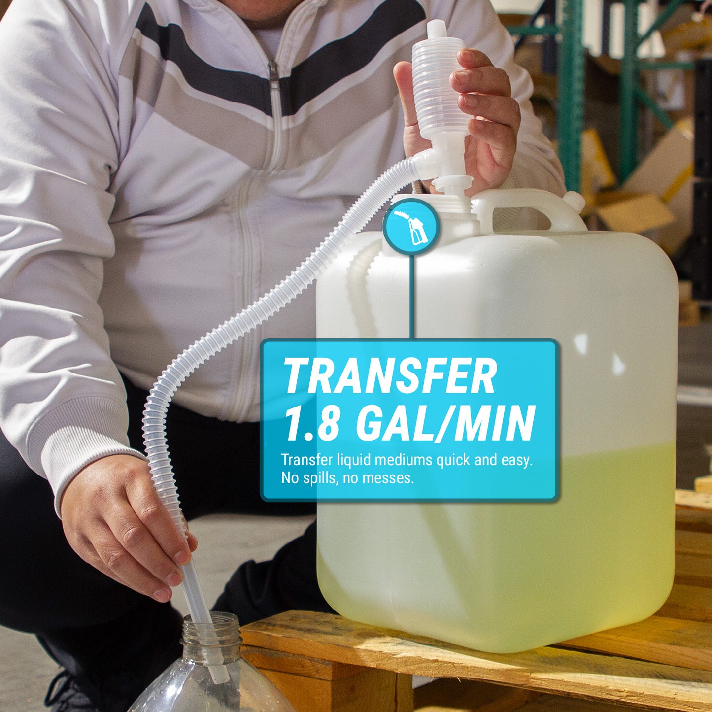 TRCSIPHON | Chemical Resistant Siphon Pump