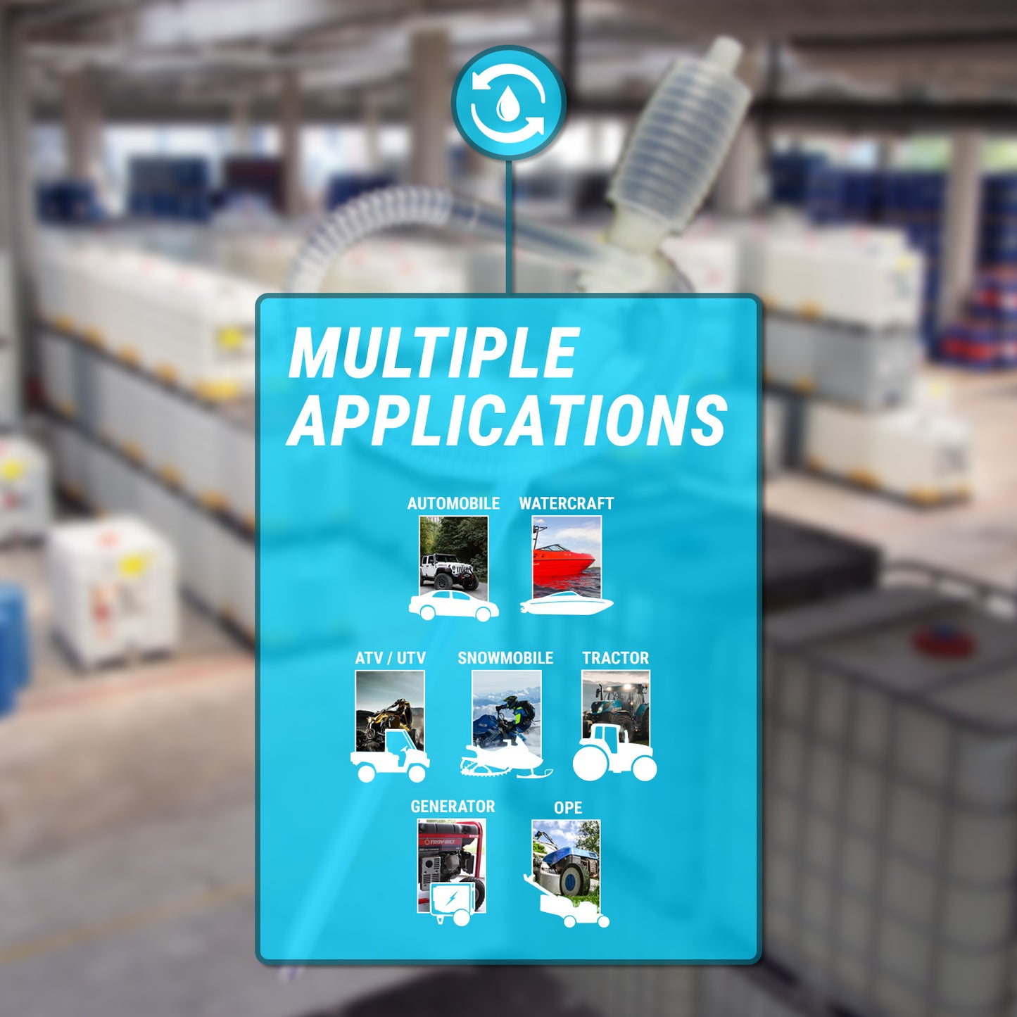 TRCSIPHON | Chemical Resistant Siphon Pump