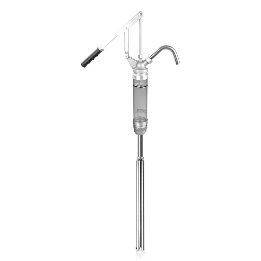 TRD490CL | Clear Tube Lever Action Drum Barrel Pump