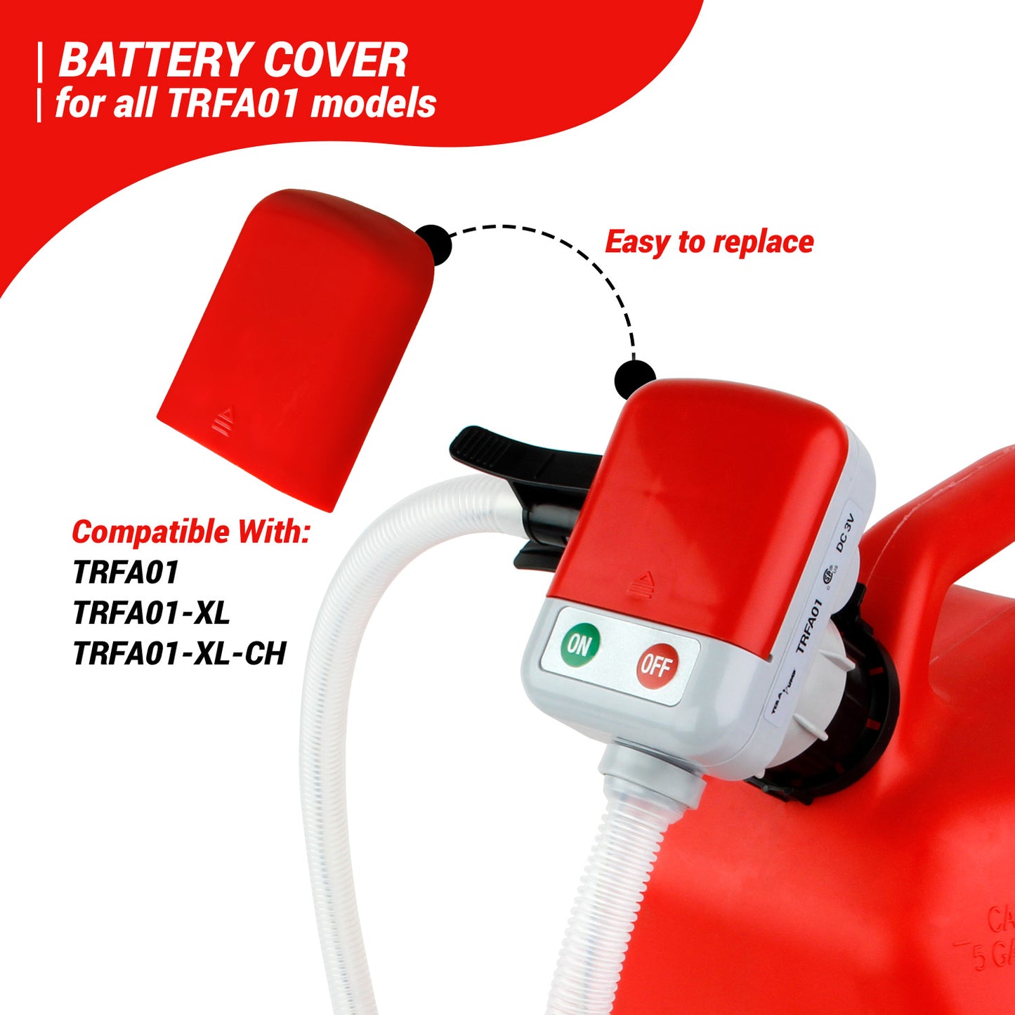 TRFA01-COVER | Replacement Battery Cover