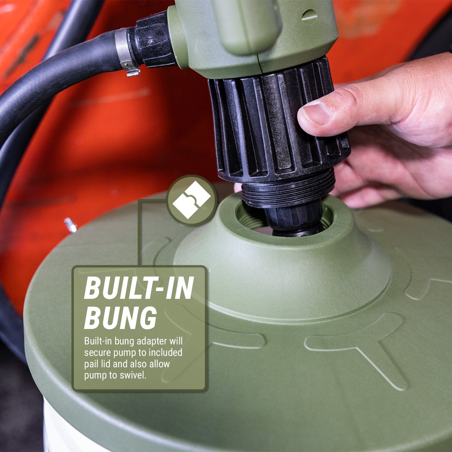 TRPAIL-M | Electric Bucket Transfer Pump with Digital Meter