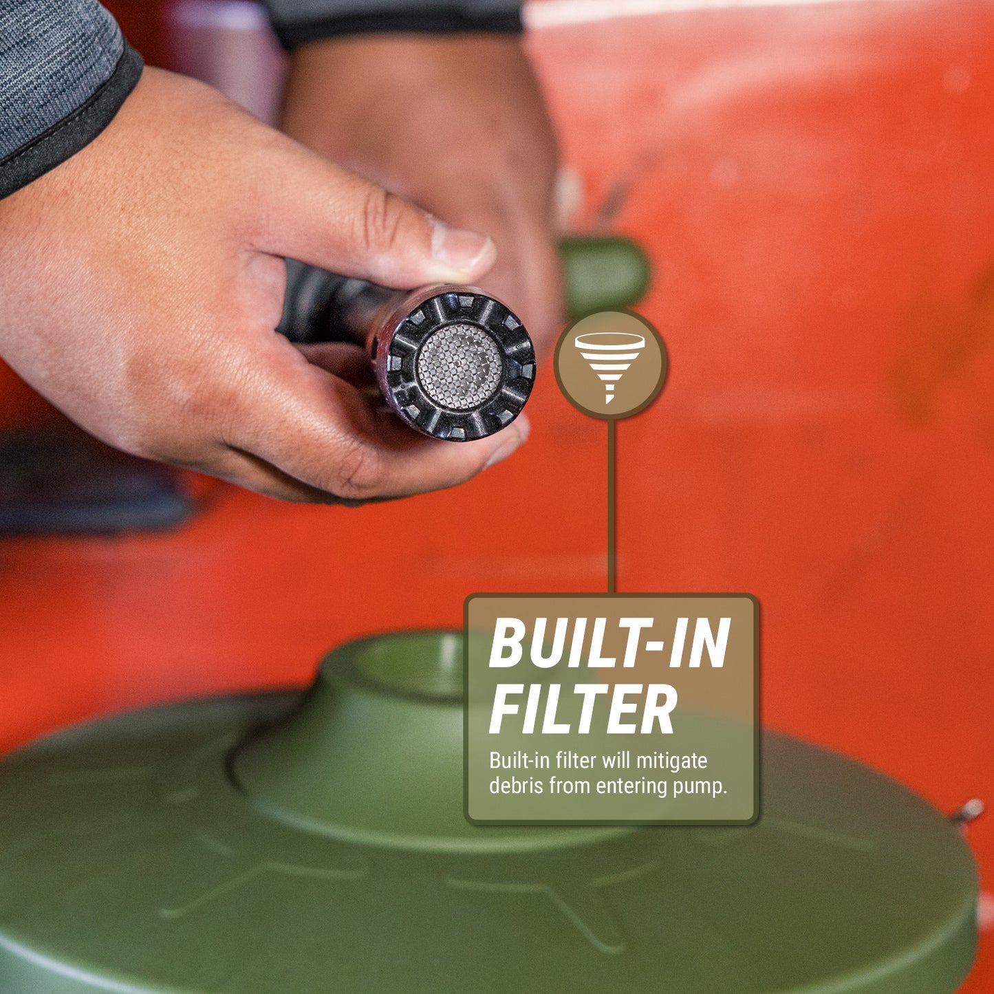 TRPAIL-M | Electric Bucket Transfer Pump with Digital Meter