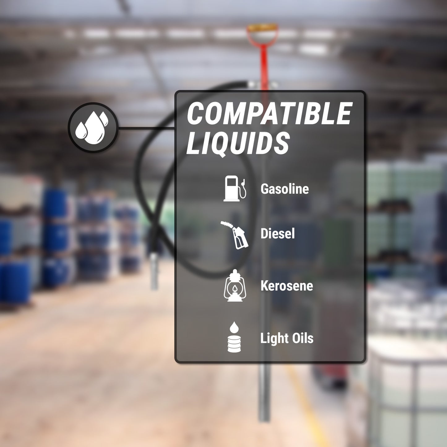 TRPISTON01 | Double Diaphragm Lever-Action Drum Barrel Pump