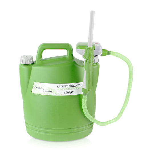 TRWC | AA Battery Powered Watering Can, 2.5 Ft Hose