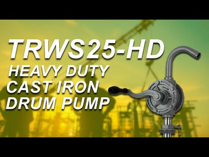 TRWS25-HD | Steel Rotary-Action Drum Barrel Pump