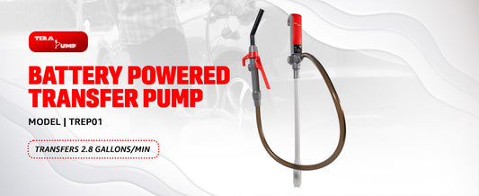 TREP01 - Multipurpose Battery Powered Fuel Transfer Pump