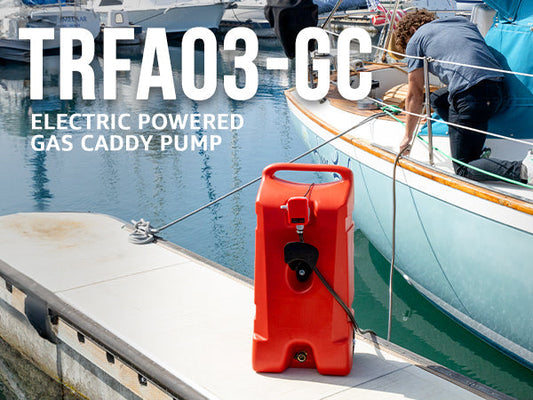 TRFA03-GC Automatic Gas Caddy Fuel Transfer Pump with Auto-Stop