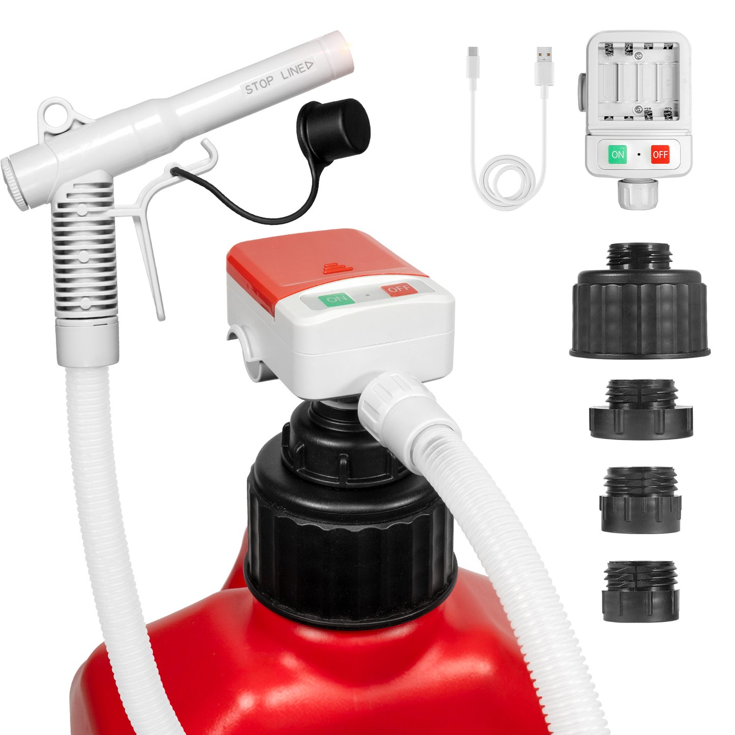 KTFA01AUTOUSB | Dual Power Auto Stop Fuel Transfer Pump