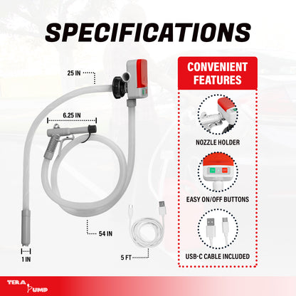 KTFA01AUTOUSB | Dual Power Auto Stop Fuel Transfer Pump