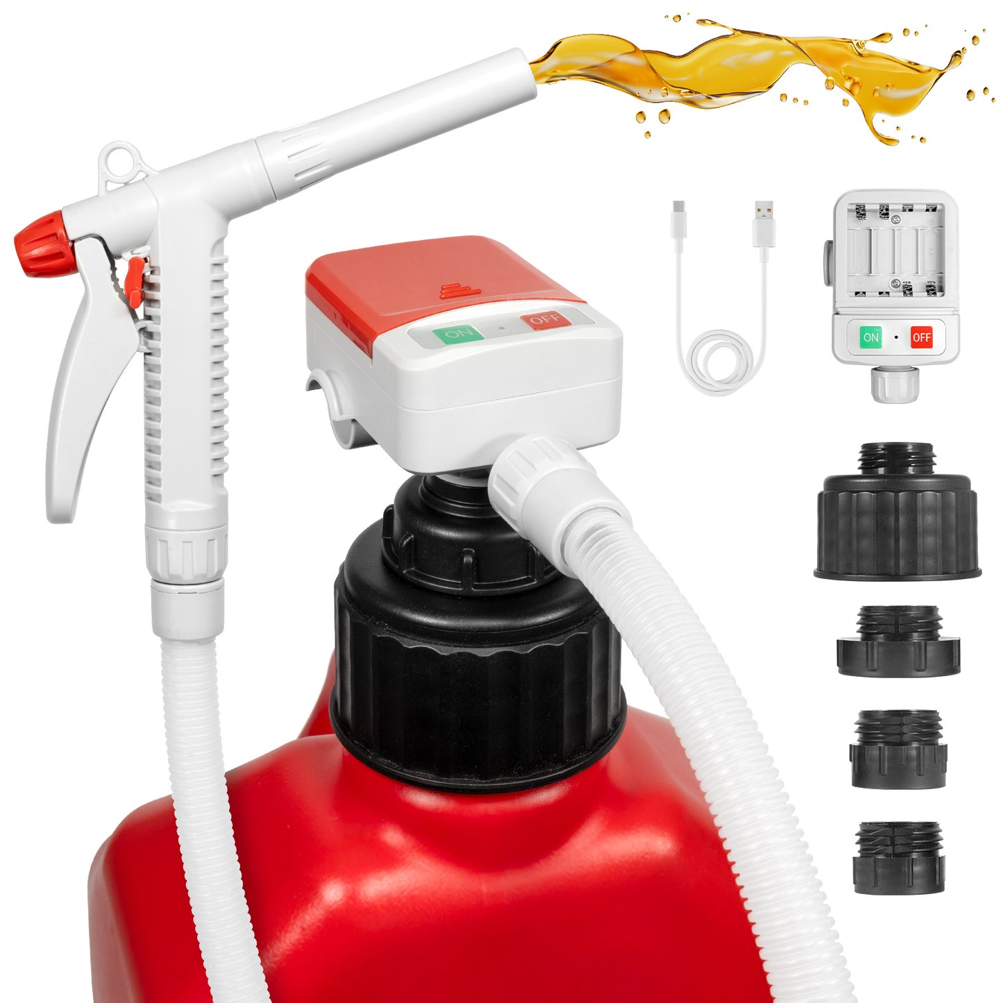 KTFA01MUSB | Dual Power Manual Nozzle Fuel Transfer Pump
