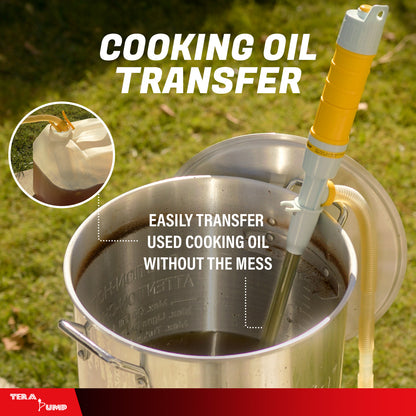 TRCOOK03 | 3rd Gen. Cooking Oil Recycling Battery Powered Pump