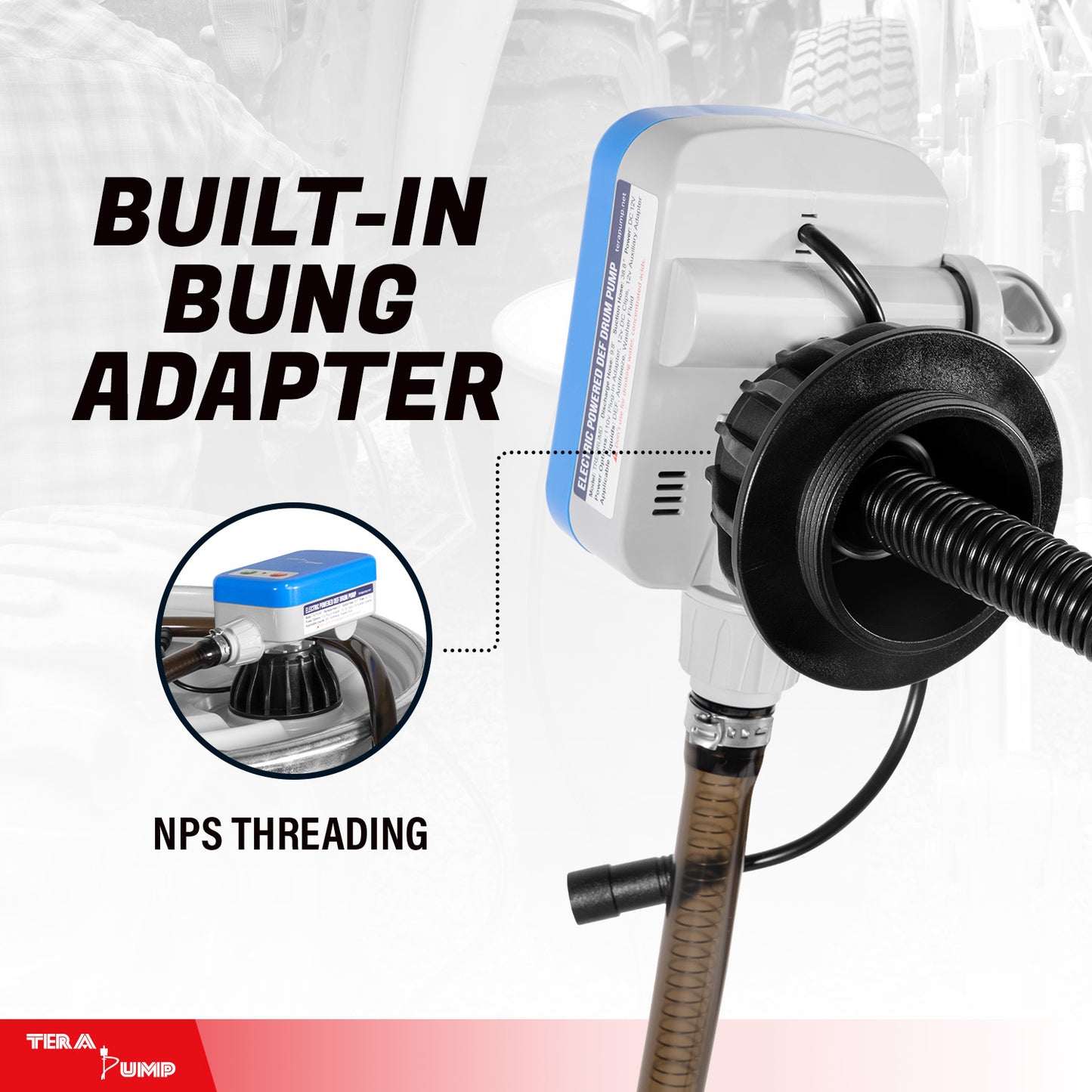 TREDRUMD | Electric Powered DEF Drum Pump