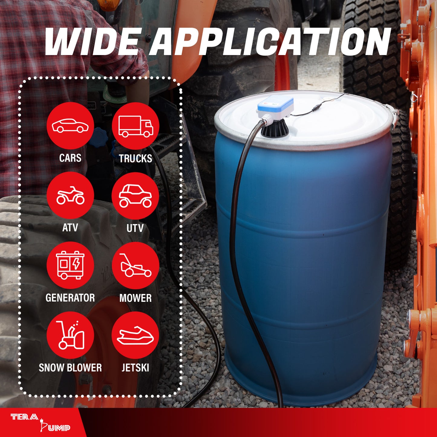 TREDRUMD | Electric Powered DEF Drum Pump