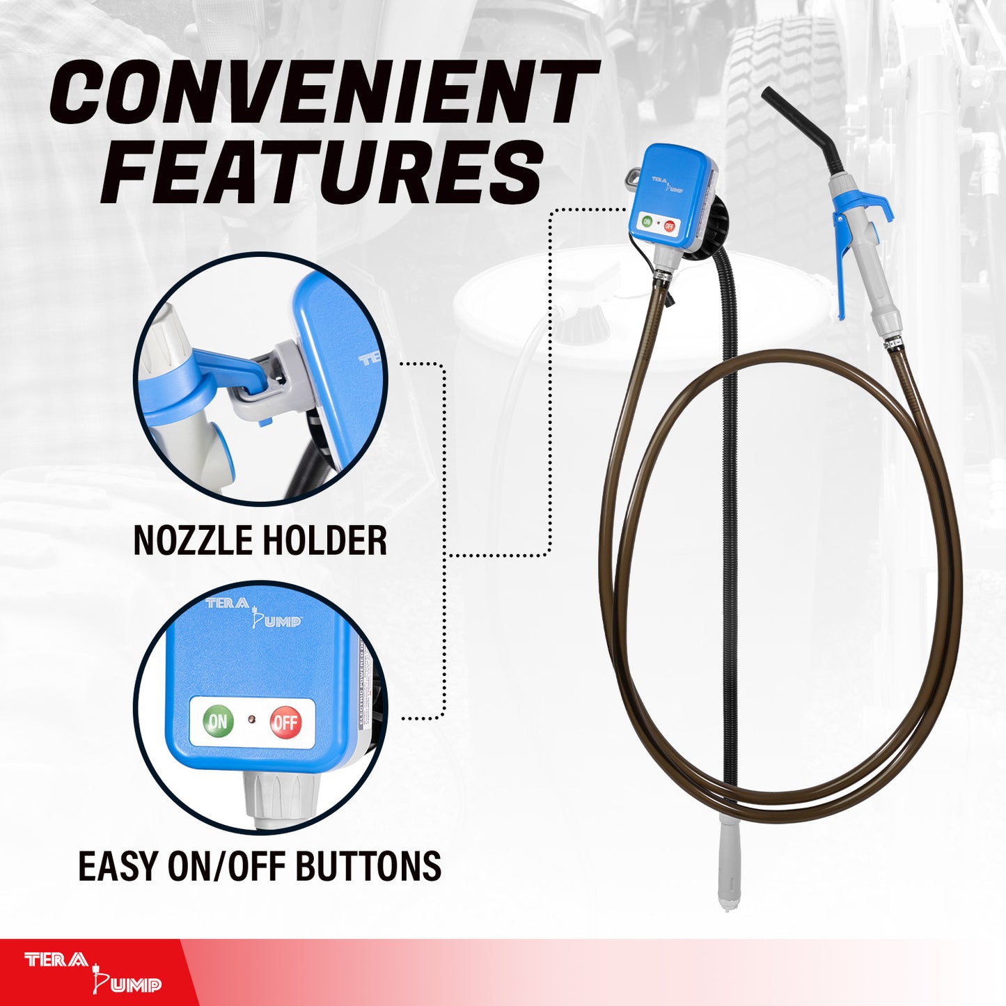 TREDRUMD | Electric Powered DEF Drum Pump