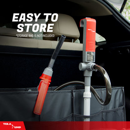 TREP01-TXL | 2nd Gen. Telescopic Battery Powered Fuel Transfer Pump, 10 ft. Hose