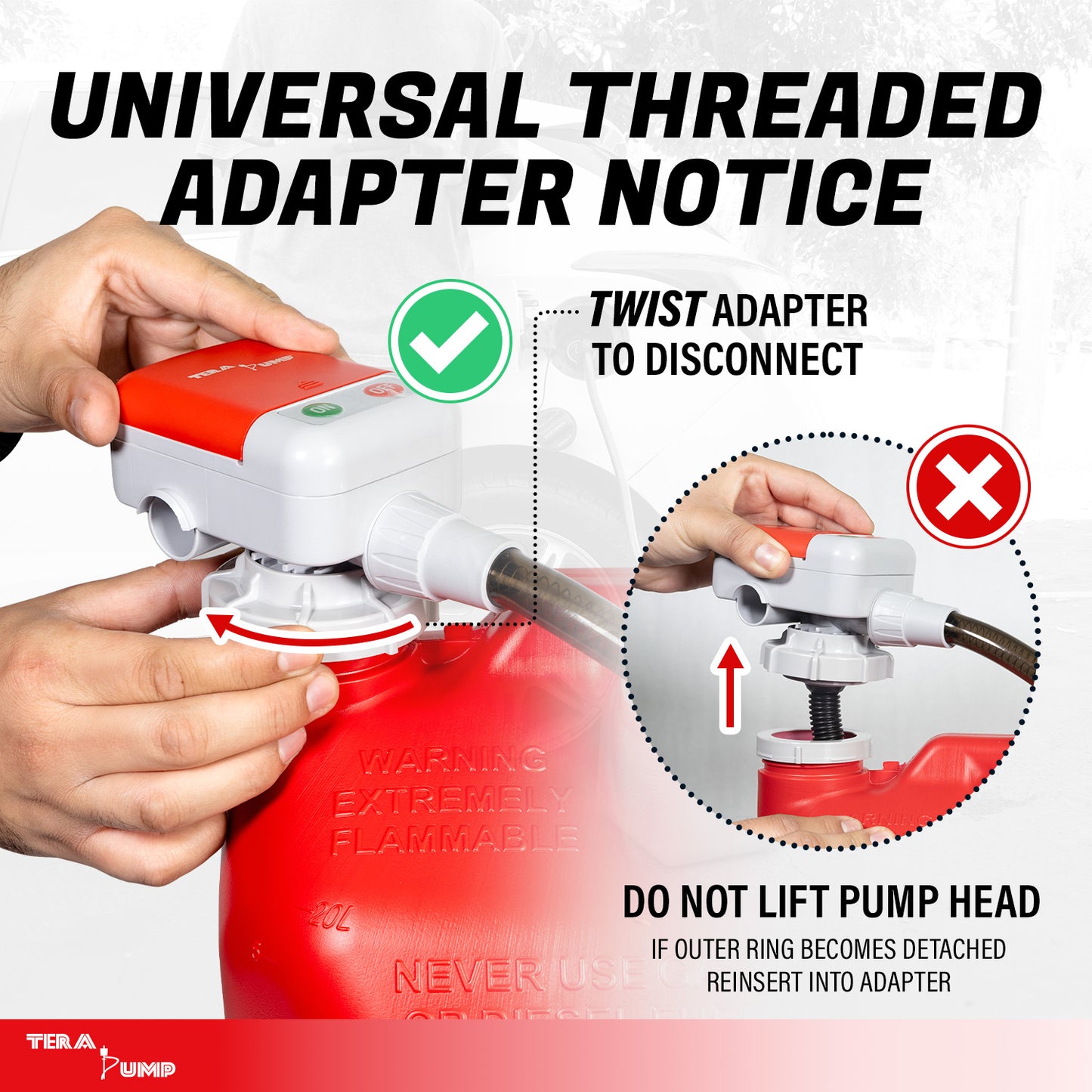 TRFA01 | 5th Gen. Gas Can Battery Powered Fuel Transfer Pump