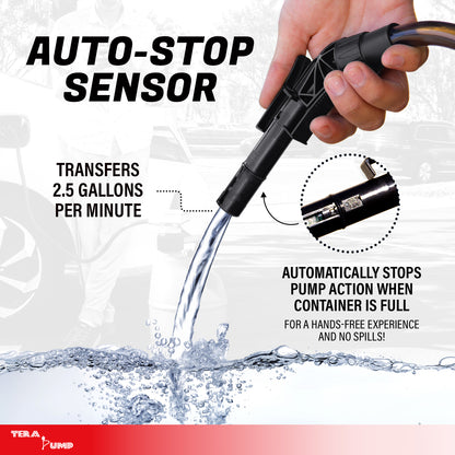TRFA01-XL | 2nd GEN. Utility Jug Battery Powered Fuel Transfer Pump