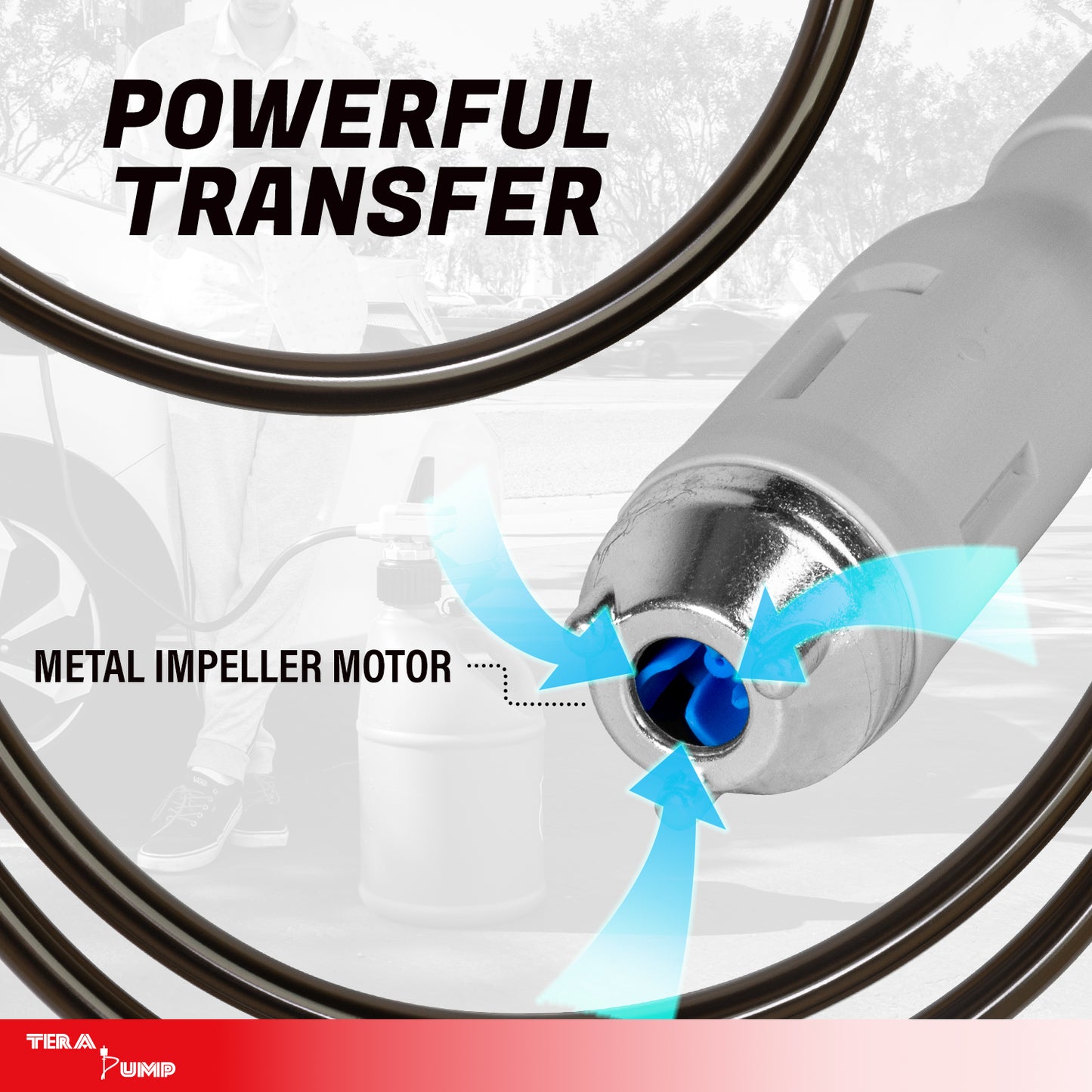 TRFA01-XL | 2nd GEN. Utility Jug Battery Powered Fuel Transfer Pump