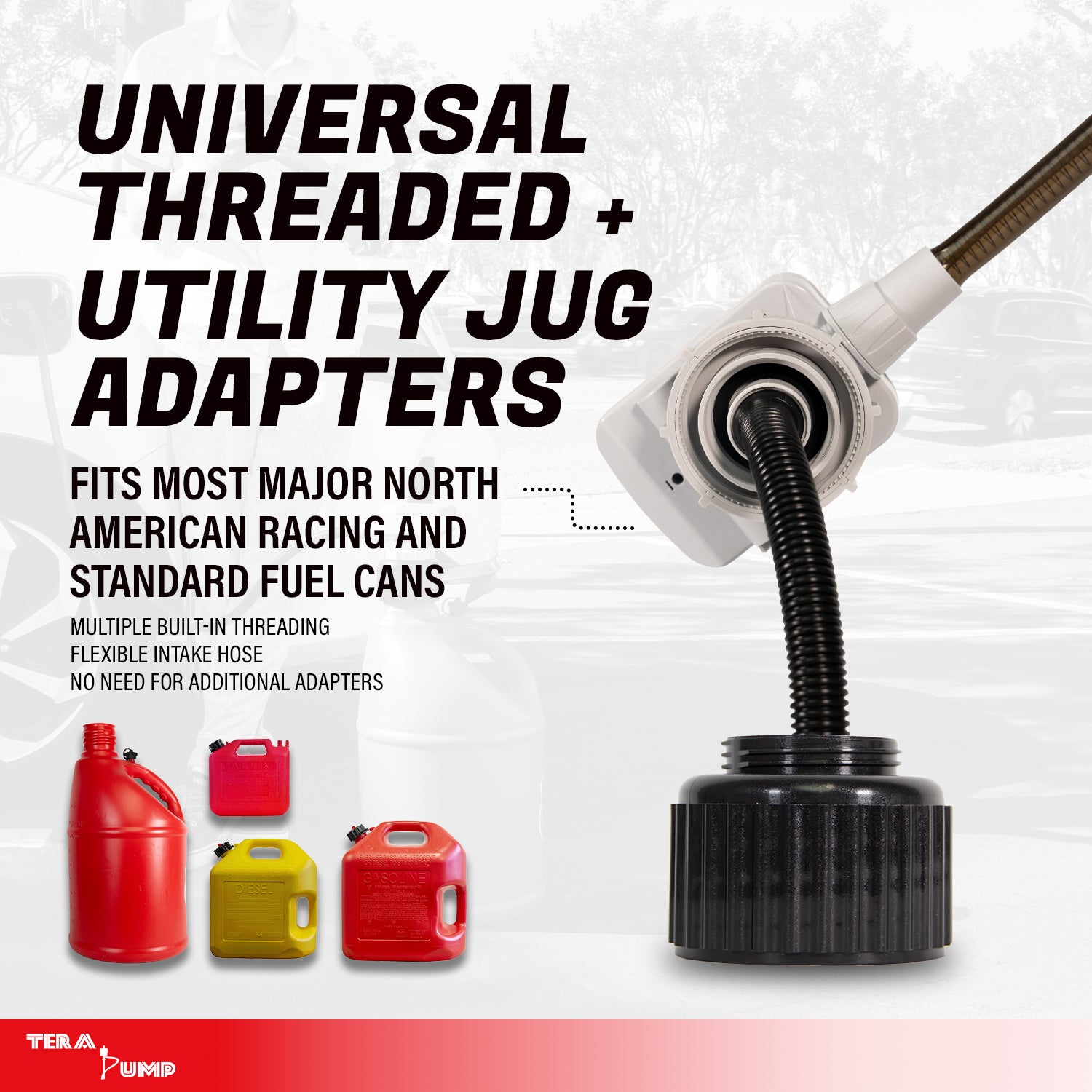 TRFA01-XL | 2nd GEN. Utility Jug Battery Powered Fuel Transfer