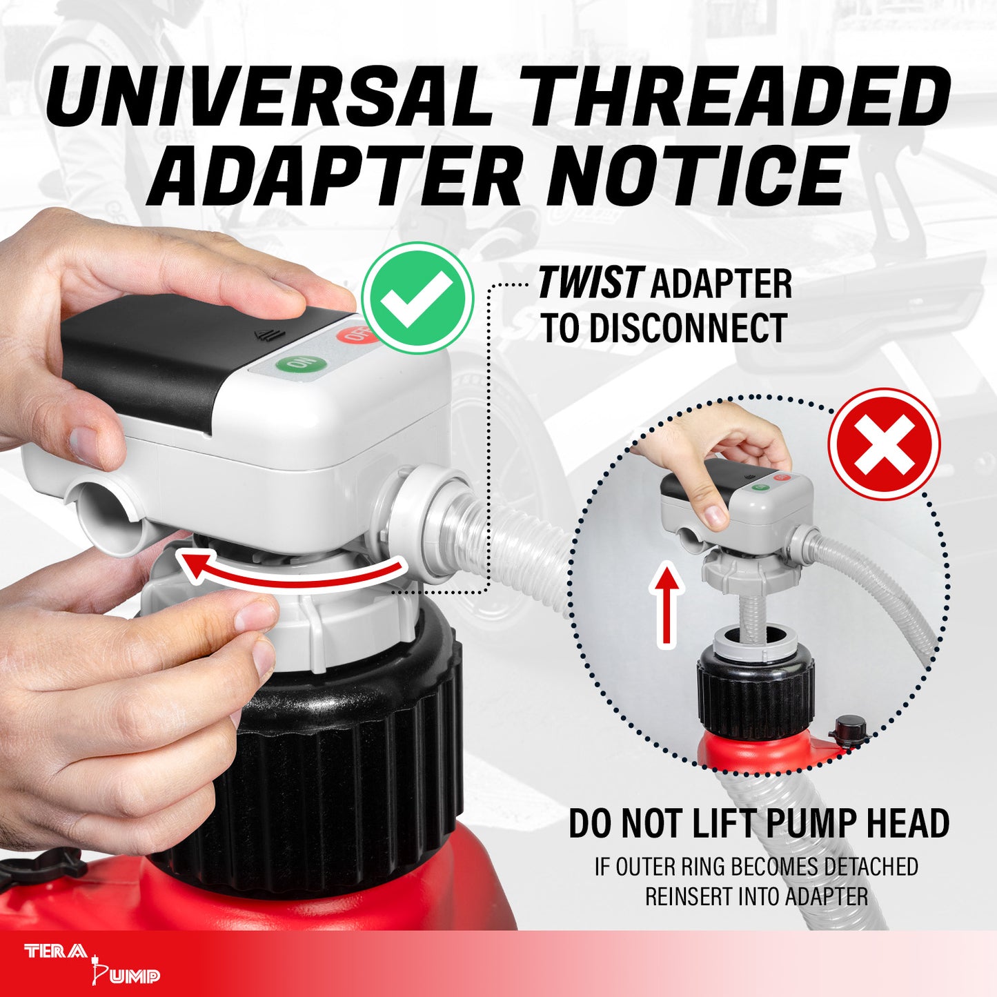 TRFA01-XL-CH | 2nd GEN. Battery Powered Chemical Transfer Pump