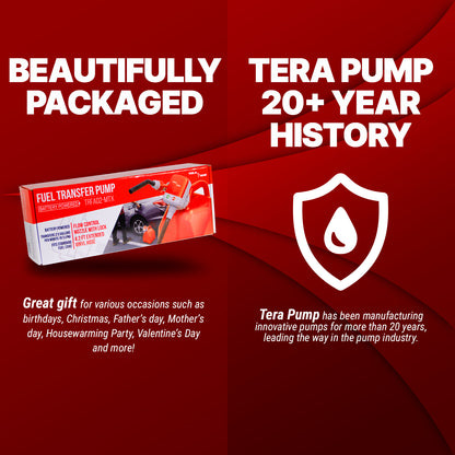 TRFA02-MTX | 2nd Gen. Gas Can Battery Powered Fuel Transfer Pump