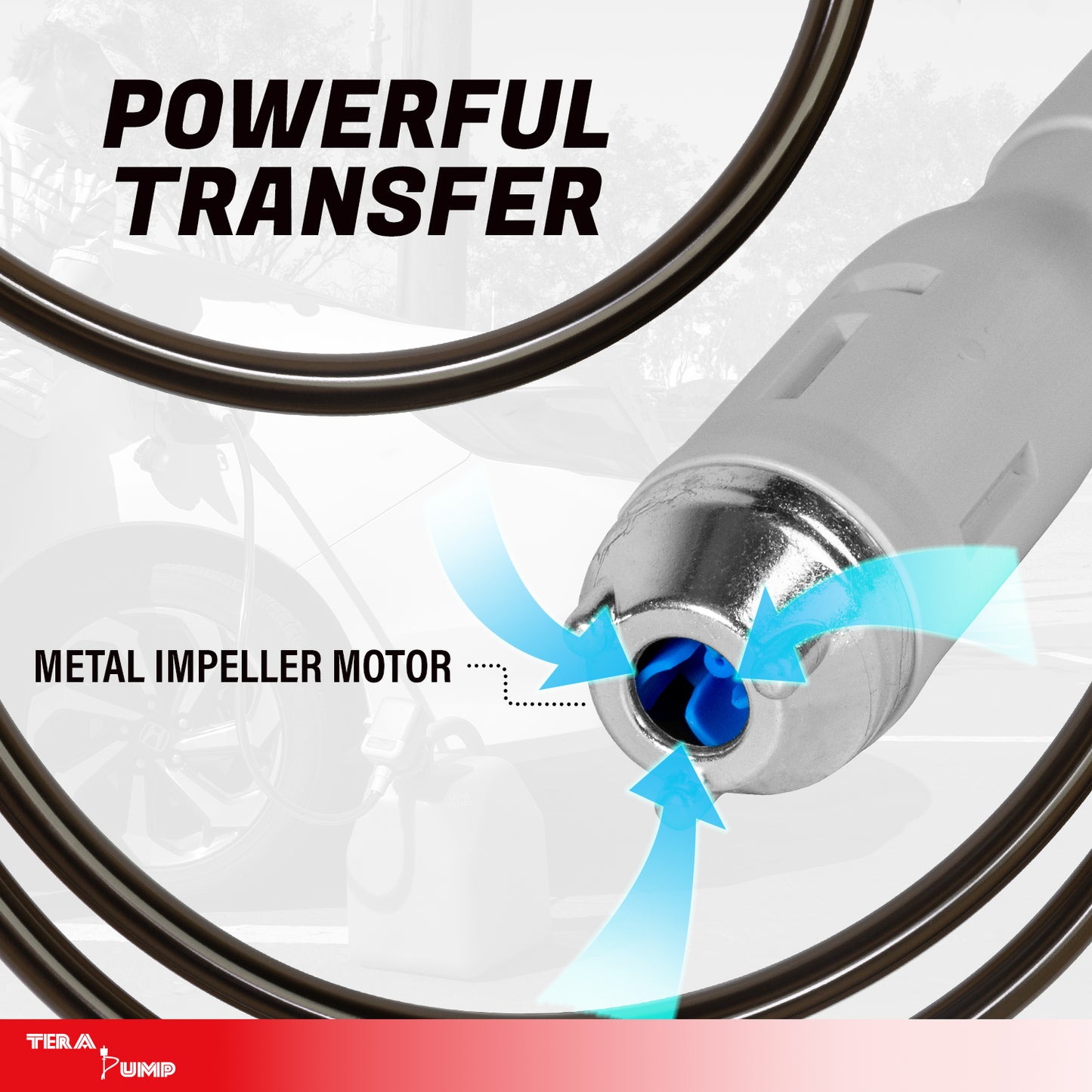TRFA03 | Universal Gas Can Battery Powered Fuel Transfer Pump