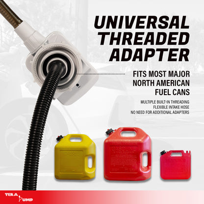 TRFA03 | Universal Gas Can Battery Powered Fuel Transfer Pump