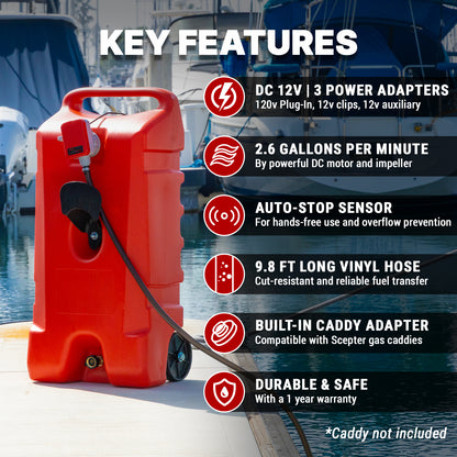 TRFA03-GC | Gas Caddy / Fuel Tank Transfer Pump