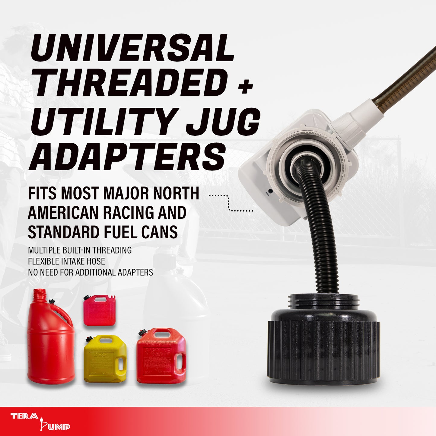 TRFA03-XL | XL Universal Gas Can Battery Powered Fuel Transfer Pump
