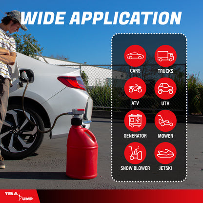 TRFA03-XL | XL Universal Gas Can Battery Powered Fuel Transfer Pump
