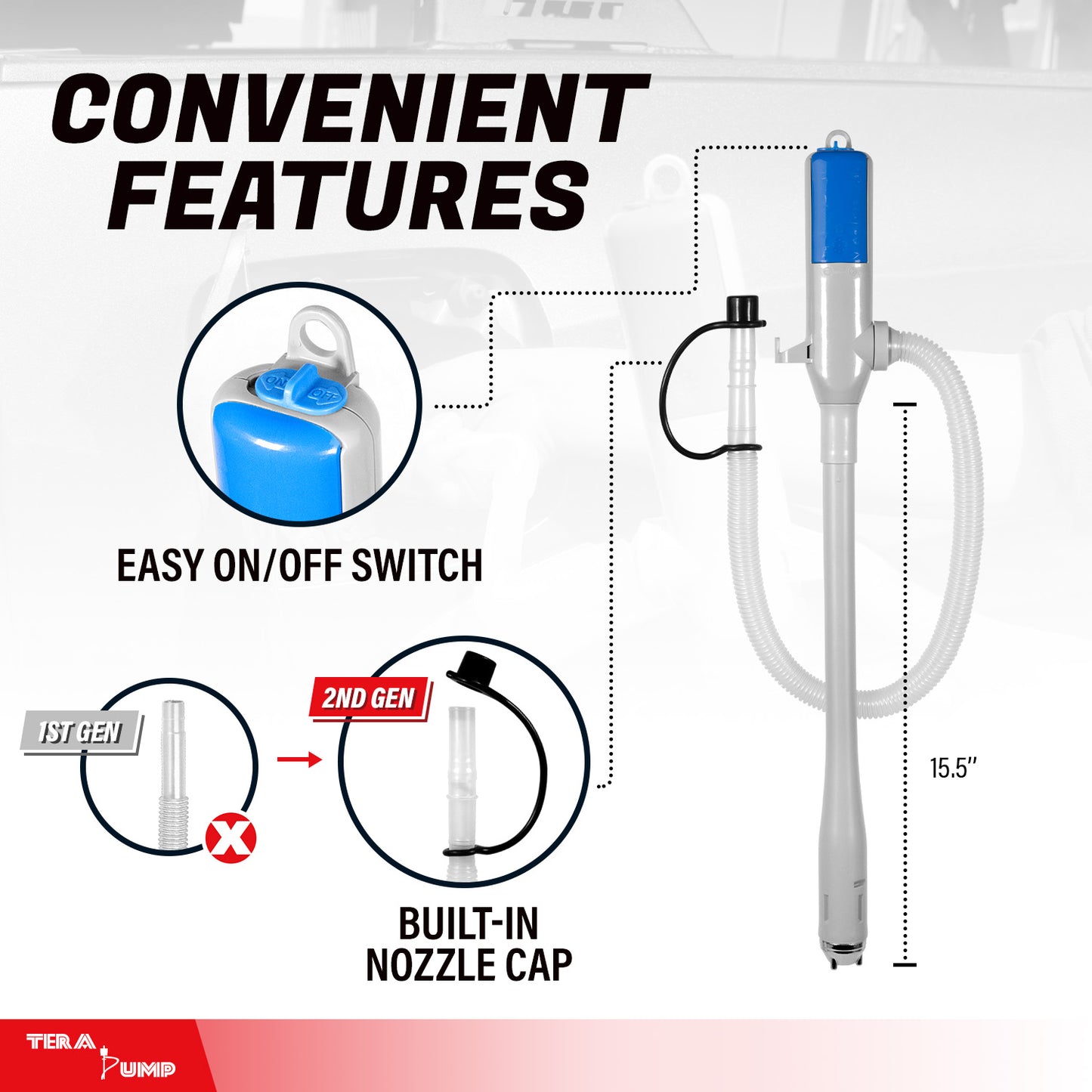 TRHA01 | Battery Powered Fuel Transfer Pump