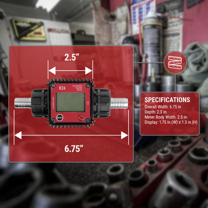 TRMETER-A-LIQ | K24 Electronic Turbine Meter, Only