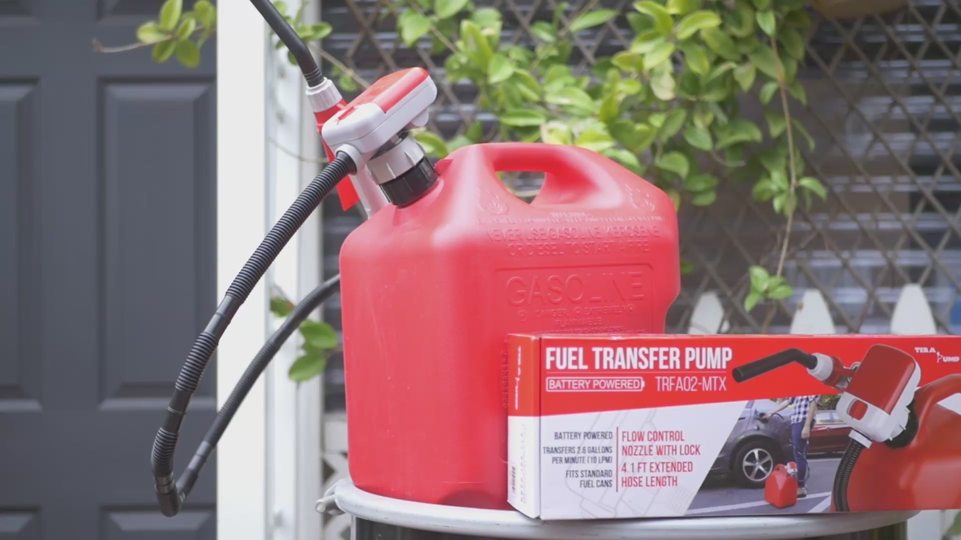TRFA02-MTX | Gas Can Battery Powered Fuel Transfer Pump – TERA PUMP