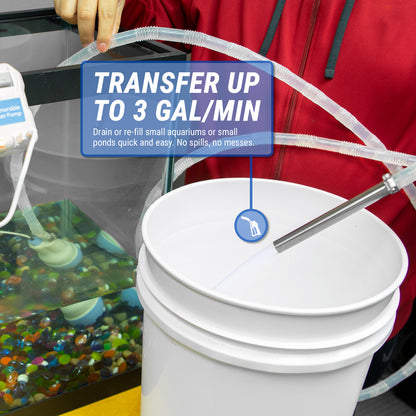 TRAQUA | Electric Submersible Fish Tank Water Pump
