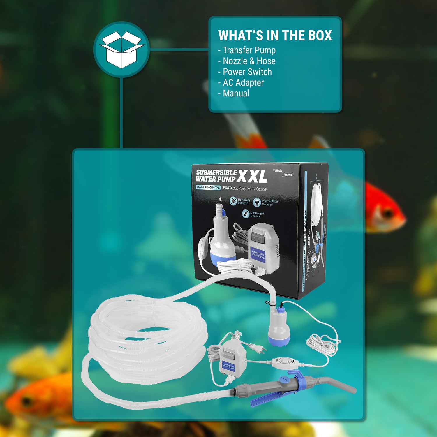 TRAQUA-XXL | Electric Submersible Water Pump – TERA PUMP