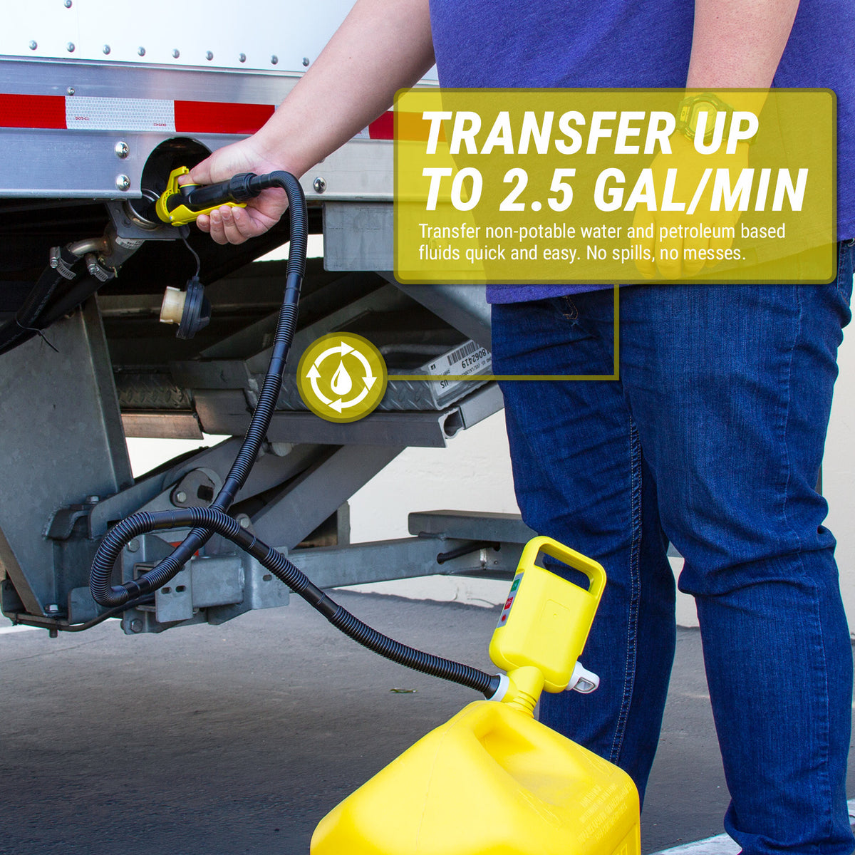 TRCDM | Easy Handle Flow Control Battery Powered Transfer Pump – TERA PUMP
