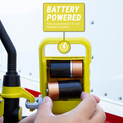TRCDM | Easy Handle Flow Control Battery Powered Transfer Pump