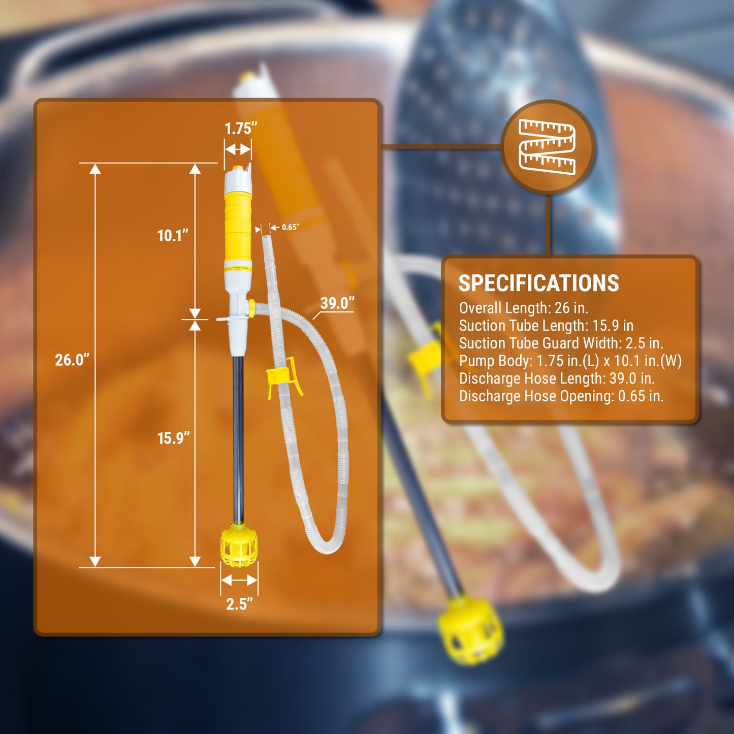 TRCOOK02 | 2nd Gen. Cooking Oil Recycling Battery Powered Pump