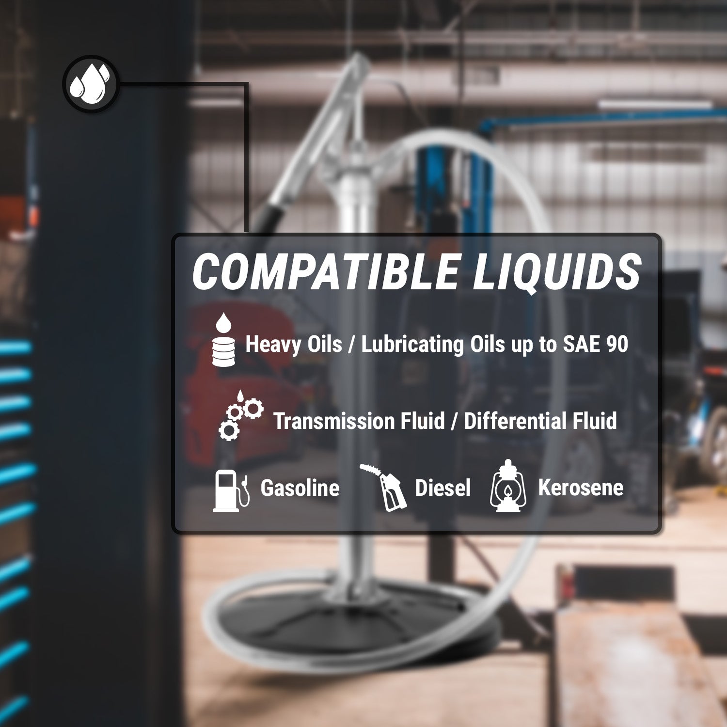 TRD490PAIL LeverAction 5 to 6 Gallon Bucket Pump TERA PUMP