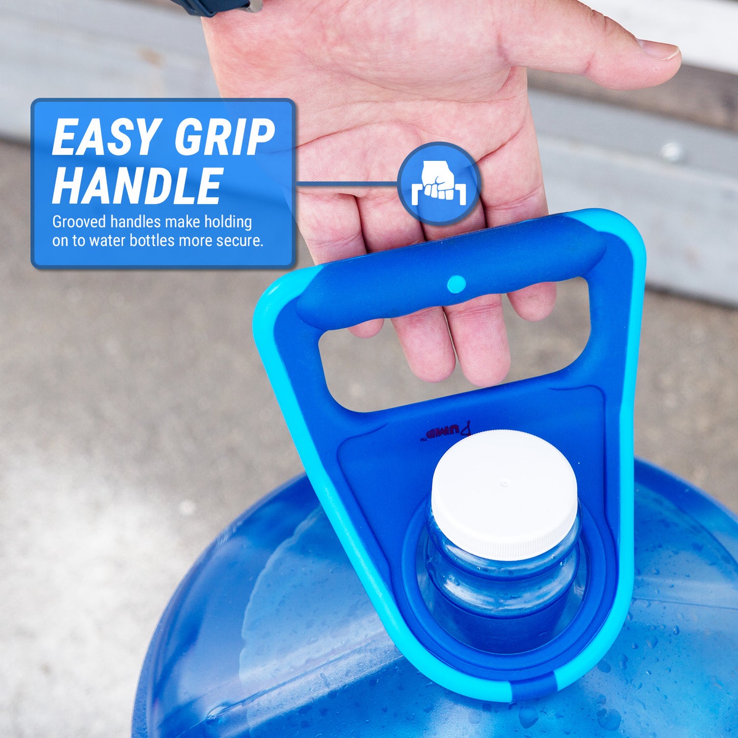 TRDWH002 | Ergonomic 3 to 5 Gal Water Jug Handle / Carrier
