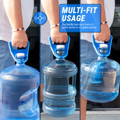 TRDWH002 | Ergonomic 3 to 5 Gal Water Jug Handle / Carrier
